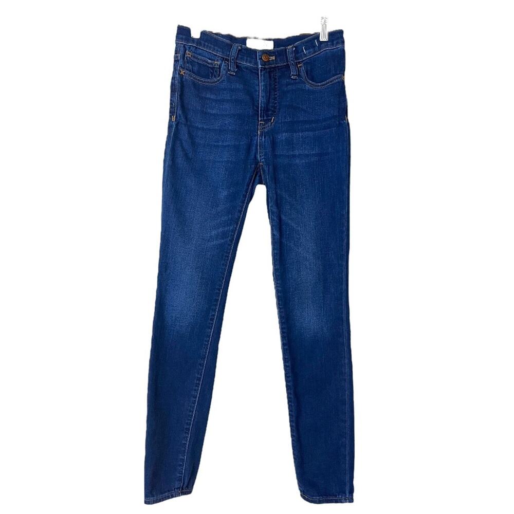 Madewell Women's Jeans 9” Mid Rise Skinny Ankle Medium Blue Wash Size 26